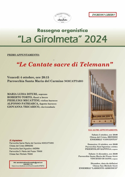 La Girolmeta - Le Cantate sacre di Telemann