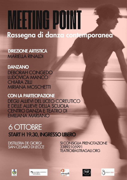 Meeting Point, la danza contemporanea sul palco di Teatri a Sud