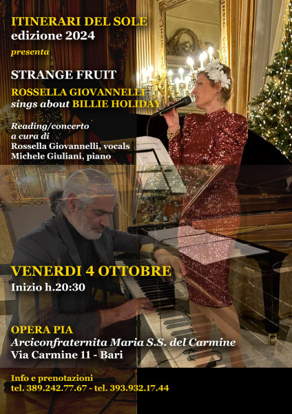 Strange Fruit - Rossella Giovannelli sings Billie Holiday