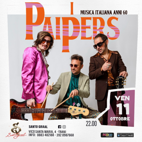 I Paipers - Live a Trani