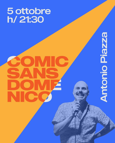 ANTONIO PIAZZA - Comic Sans Domenico