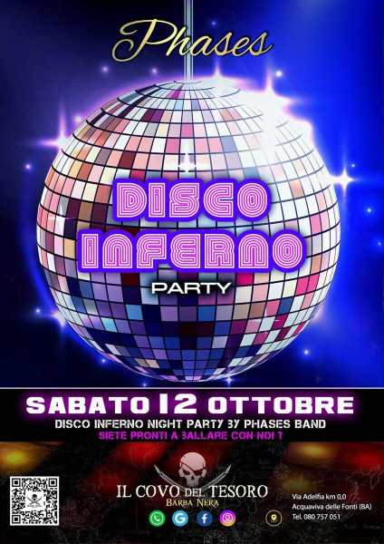 Disco Inferno Night by Phases Band - Acquaviva Delle Fonti