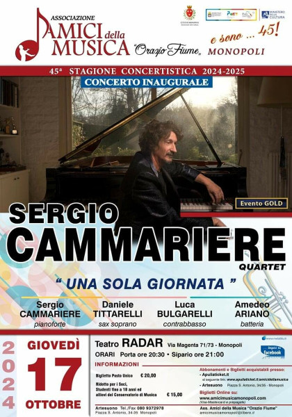 Sergio Cammariere quartet