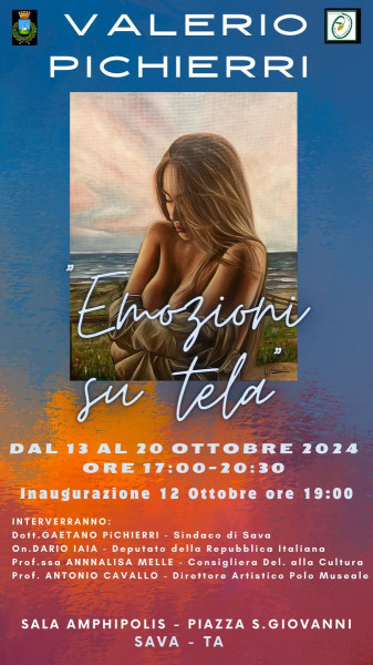 'Emozioni su tela' - Mostra pittorica dell'artista Valerio Pichierri