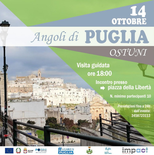 Ostuni – Angoli di Puglia – visita guidata serale