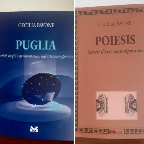 Arte contemporanea in Puglia, giovedì 10 alla Libreria Palmieri di Lecce la presentazione dei libri di Cecilia Pavone
