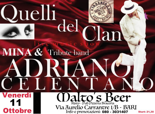 Concerto CELENTANO & MINA by QUELLI del CLAN