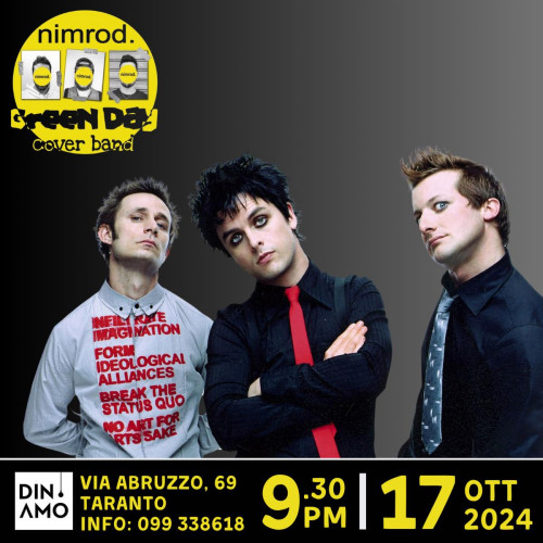 Nimrod - Green Day Cover Band Live