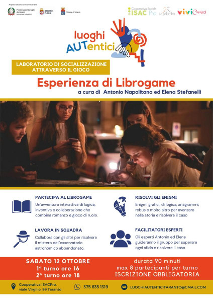 Esperienza di Librogame