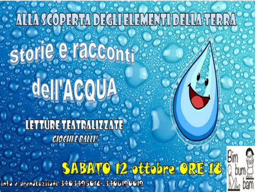 STORIE E RACCONTI DELL'ACQUA letture teatralizzate