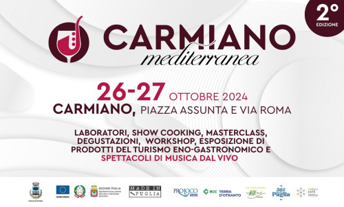 Feste d'autunno: torna Carmiano Mediterranea