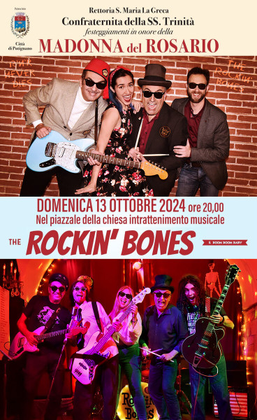 The Rockin' Bones & Boom Boom Baby in concerto