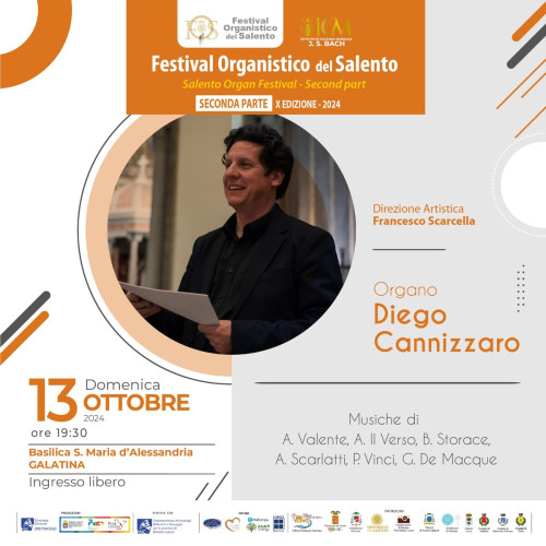 Fos 2024 | Concerto d'organo di Diego Cannizzaro