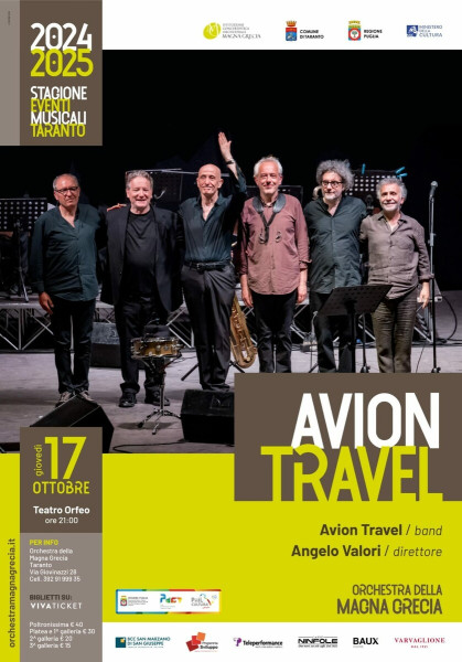 AVION TRAVEL - Stagione Concertistica 2024/2025 Taranto