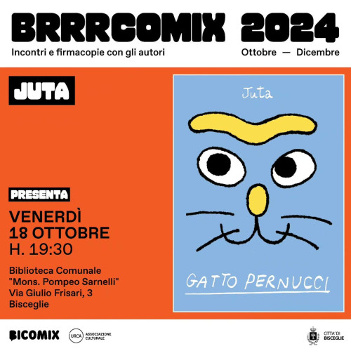 Juta presenta il fumetto Gatto Pernucci