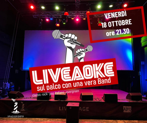 LIVEAOKE- Sul palco con una vera BAND!