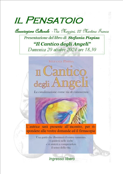 Presentazione del libro "Il Cantico degli Angeli" di Stefania Pispisa