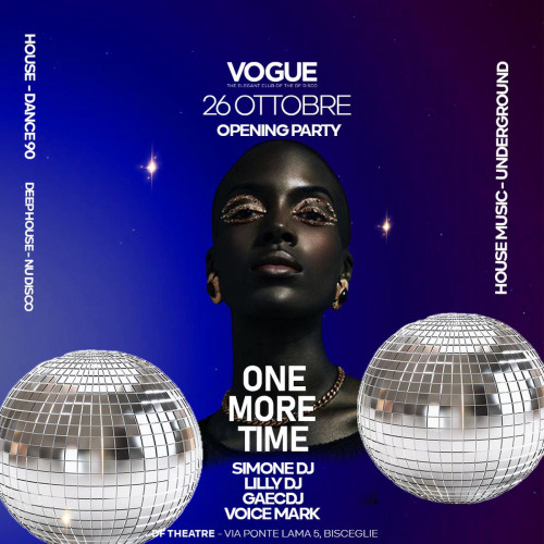 ONE MORE TIME DF DISCO DIVINAE FOLLIE