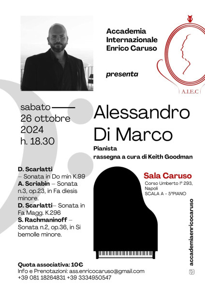 Recital pianistico Alessandro Di Marco