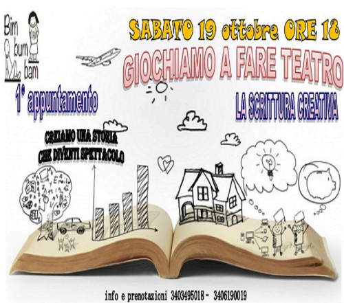 GIOCHIAMO A FARE TEATRO La scrittura Creativa (1° appuntamento)