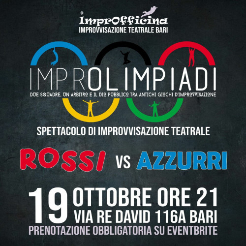 Spettacolo di Improvvisazione Teatrale - IMPROLIMPIADI -