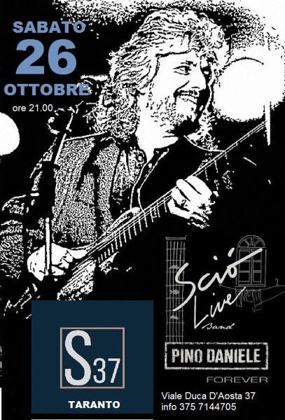 Sciò Live Band Pino Daniele Forever in concerto