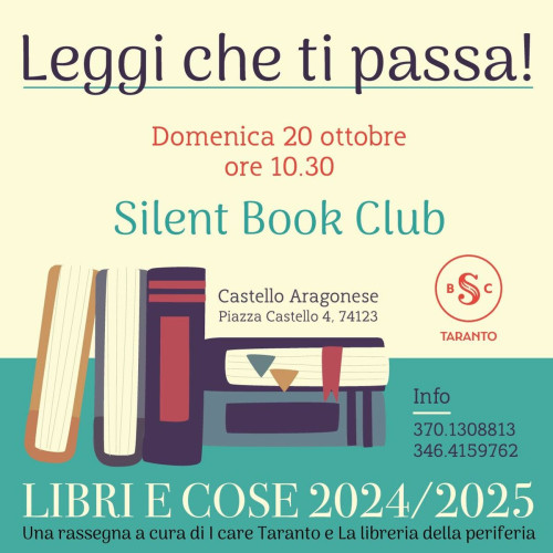 Silent book club Taranto