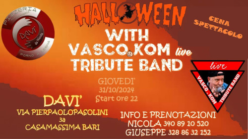 Serata halloween con Vasco Rossi