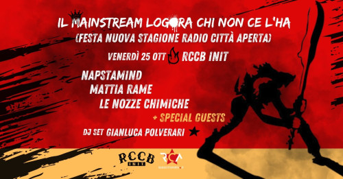 "Il Mainstream logora chi non ce l'ha": Festa di inizio stagione di Radio Città Aperta