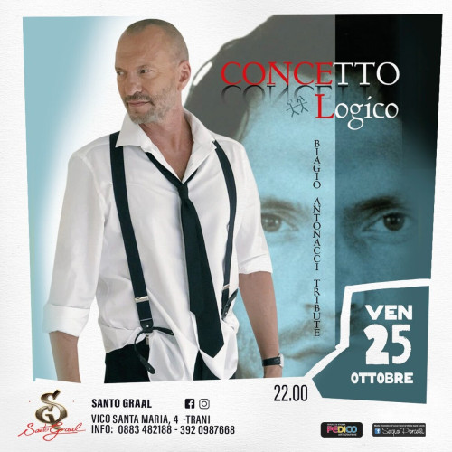Concetto Logico - Biagio Antonacci tribute band live a Trani