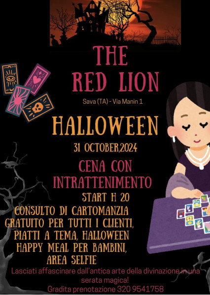 Halloween cena spettacolo