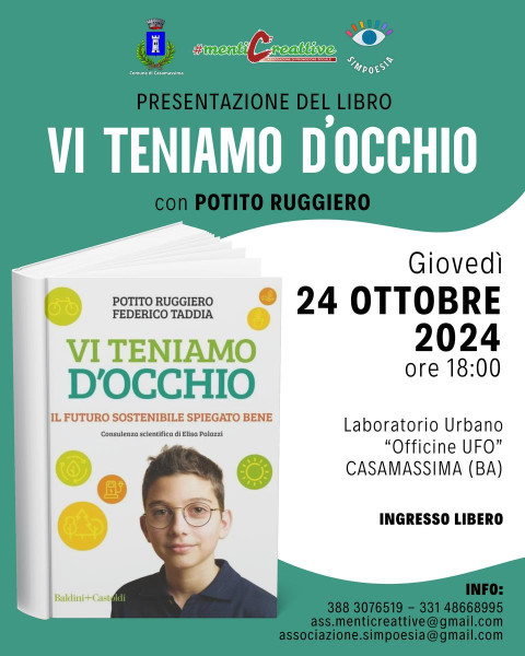 Presentazione Libro "Vi Teniamo D'occhio"