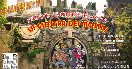 LA GIOSTRA DEI MOSTRI Grande gioco a squadre