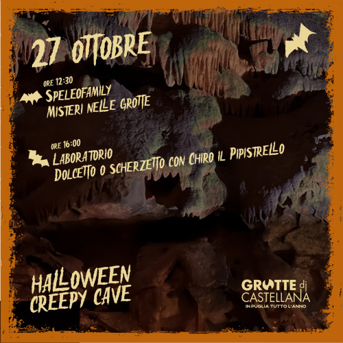 Halloween Creepy Caves - avventura e laboratori