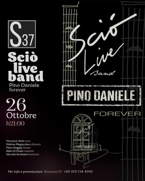 Sciò Live:una notte per  Pino Daniele