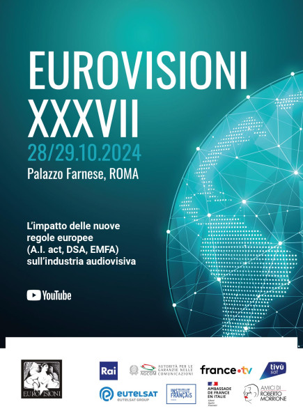 EUROVISIONI: la XXXVII edizione a Palazzo Farnese (28-29 ottobre 2024)