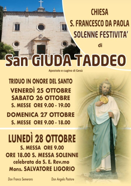 Martina Franca – Festa di San Giuda Taddeo