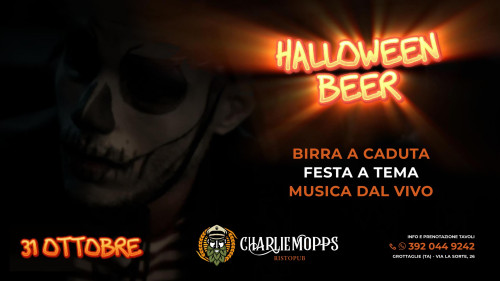 Halloween Beer al Charlie Mopps