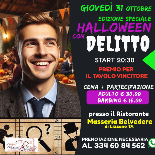 CENA CON DELITTO - Speciale Halloween