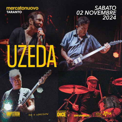 Uzeda live concert a Taranto