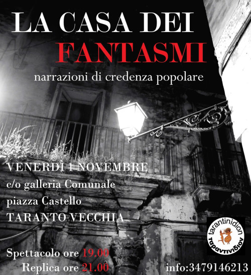 LA CASA DEI FANTASMI" narrazioni di credenze popolari