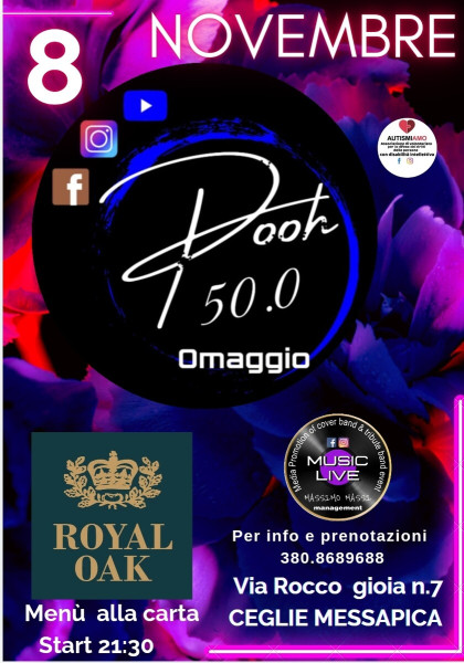 50.0 omaggio ai pooh live concert live