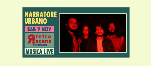 NARRATORE URBANO live