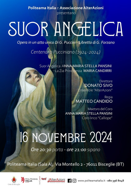 SUOR ANGELICA - Opera lirica in atto unico di G. Puccini