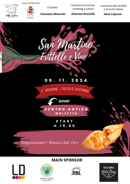 Festa d’Autunno: San Martino: Frittelle & Vino" -2^ Edizione