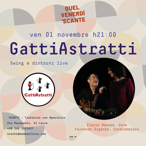 GattiAstratti Swing e dintorni per Quel Venerdì 'Scante