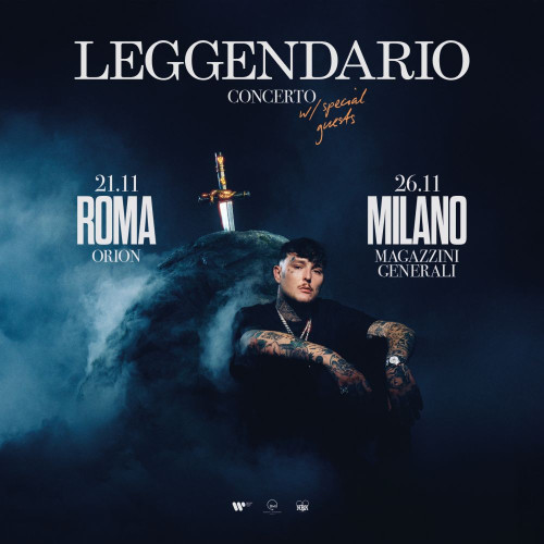 Il rapper romano SIDE BABY torna live con LEGGENDARIO CONCERTO