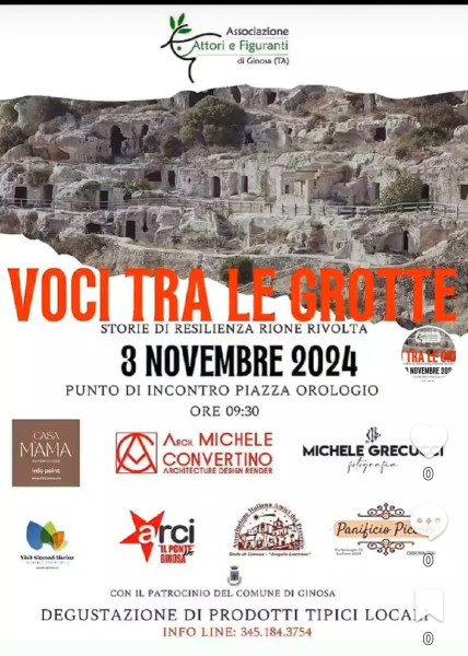 Voci nelle grotte Storie di Residenza