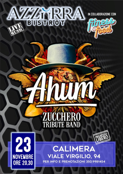 AHUM - Zucchero Tribute Band live concert