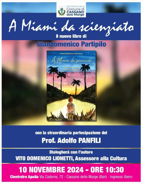 Presentazione Libro "a Miami da Scienziato"